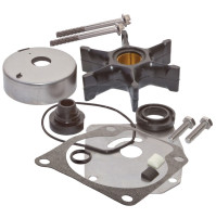 Complete water pump Repair kit, No Housing,  ( 6 vane impeller) For OMC, Johnson, Evinrude - 96-364-02BK - SEI Marine